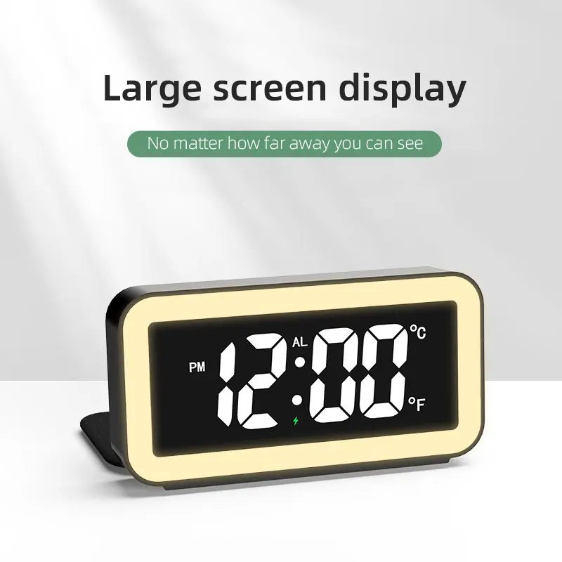 Aubess Offical 15W QI Fast Charging Wireless Charger With Alarm Clock Night Light With Digital Thermometer LED Desk Lamp
Aubess Offical 15W QI Fast Charging Wireless Charger With Alarm Clock Night Light With Digital Thermometer LED Desk Lamp