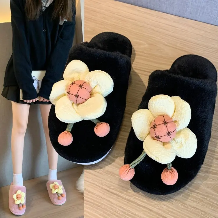 Женская домашняя обувь Baotou в Корейском стиле на осень и зиму Симпатичные плюшевые плоские хлопковые тапочки для женщин
Женская домашняя обувь Baotou в Корейском стиле на осень и зиму Симпатичные плюшевые плоские хлопковые тапочки для женщин