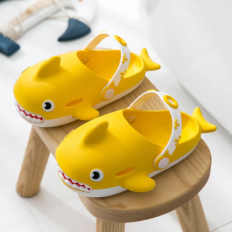 Little Yellow Cartoon Shark Cute Children's Hole Slippers for Girls 2022 Summer Non-slip Baby Boys Kids Fashion Beach Shoes Flat
Little Yellow Cartoon Shark Cute Children's Hole Slippers for Girls 2022 Summer Non-slip Baby Boys Kids Fashion Beach Shoes Flat