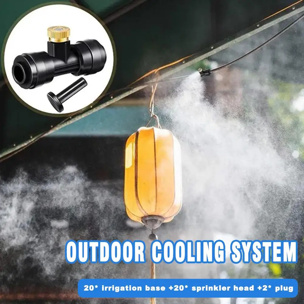 Outdoor Nebulizer Garden Sprayer Misting Cooling System Nozzles Kit Fog Nozzles For Patio Garden Water Mister Cooling Syste R7E3
Outdoor Nebulizer Garden Sprayer Misting Cooling System Nozzles Kit Fog Nozzles For Patio Garden Water Mister Cooling Syste R7E3