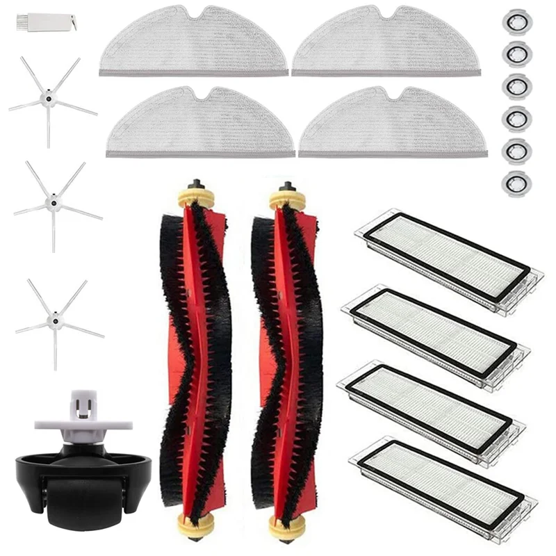 Replacement Parts Main Brush Side Brushes HEPA Filter Compatible for Roborock S5Max S6Pure Vacuum Cleaner Accessories
Replacement Parts Main Brush Side Brushes HEPA Filter Compatible for Roborock S5Max S6Pure Vacuum Cleaner Accessories