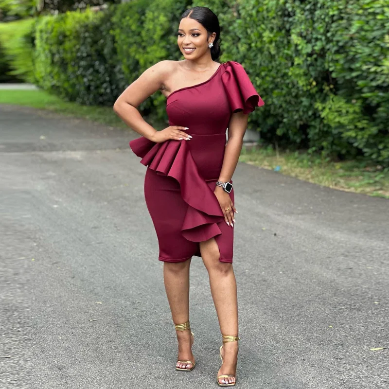 2023 Summer Sexy Evening Dresses For Women African Turkey Ruffle Bodycon Robe Wedding Party Bridesmaid Dress Ladies Clothing
2023 Summer Sexy Evening Dresses For Women African Turkey Ruffle Bodycon Robe Wedding Party Bridesmaid Dress Ladies Clothing