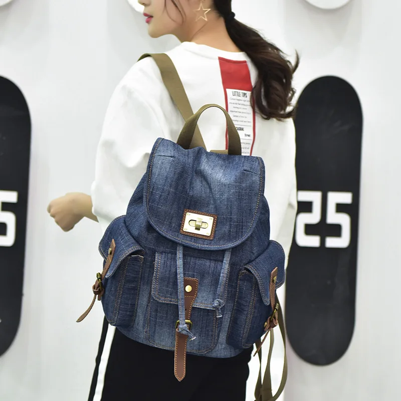 2023 New Retro Jean Bag Women's Outdoor Casual Canvas Backpack Travel Cross
2023 New Retro Jean Bag Women's Outdoor Casual Canvas Backpack Travel Cross