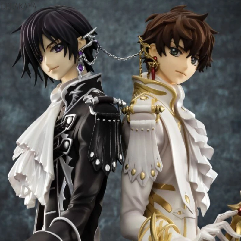 23cm Anime R2 Clamp Works In Code Geass Lelouch of The Rebellion Lelouch & Suzaku Knight of Seven PVC Action Figure Model Toys
23cm Anime R2 Clamp Works In Code Geass Lelouch of The Rebellion Lelouch & Suzaku Knight of Seven PVC Action Figure Model Toys