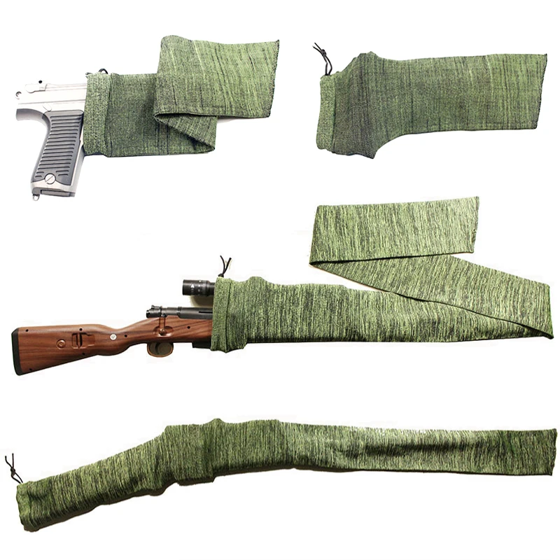 

40cm/140cm Airsoft Rifle Gun Sock Knitting Polyester Tactical Gun Holster Bag Storage Sleeve Hunting Accessories Gun Case