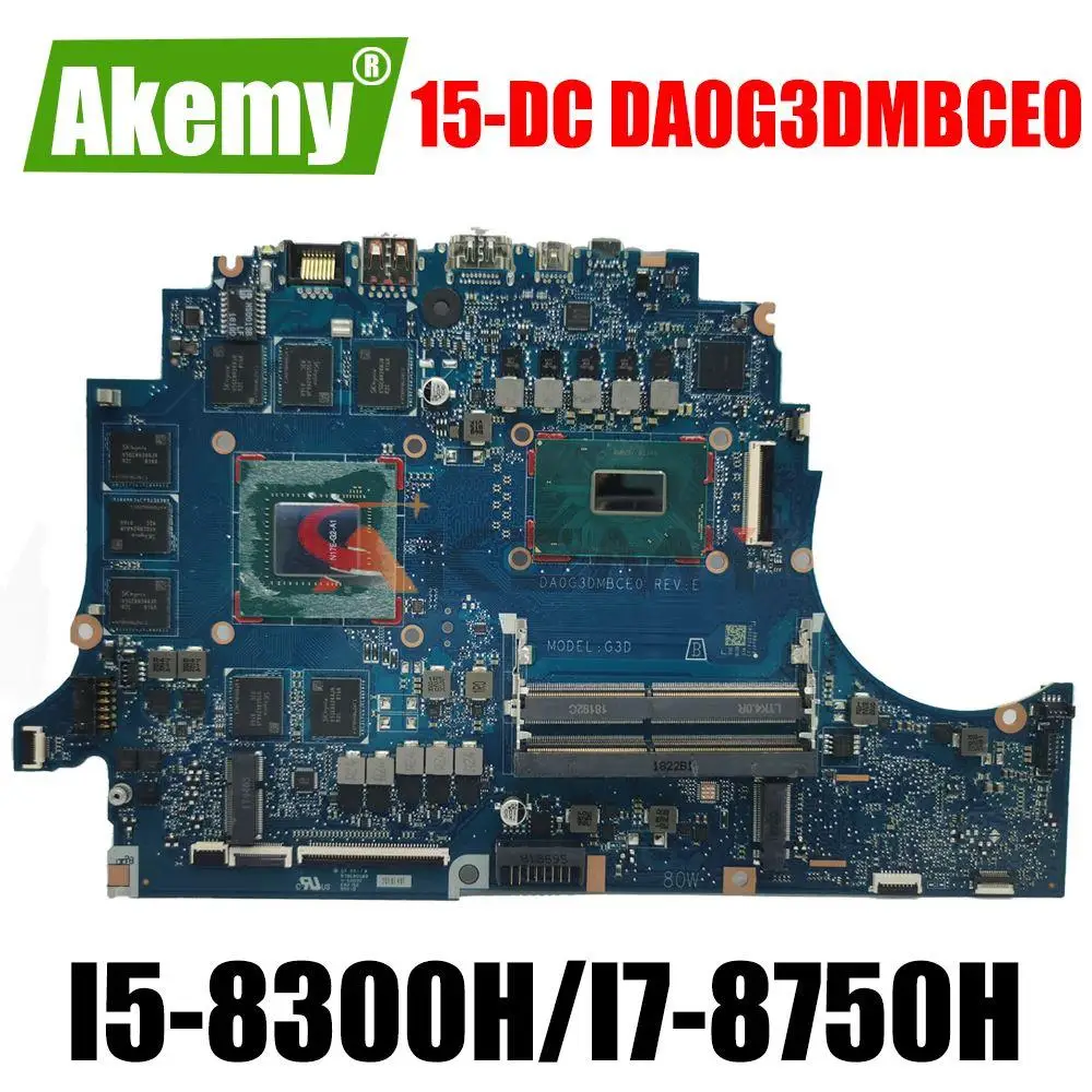 DA0G3DMBCE0 G3D материнская плата для ноутбука HP 15-DC 15T-DC 15-DC0096TX материнская плата с фотографией I7-8750H процессор GTX1060 6G GPU
DA0G3DMBCE0 G3D материнская плата для ноутбука HP 15-DC 15T-DC 15-DC0096TX материнская плата с фотографией I7-8750H процессор GTX1060 6G GPU