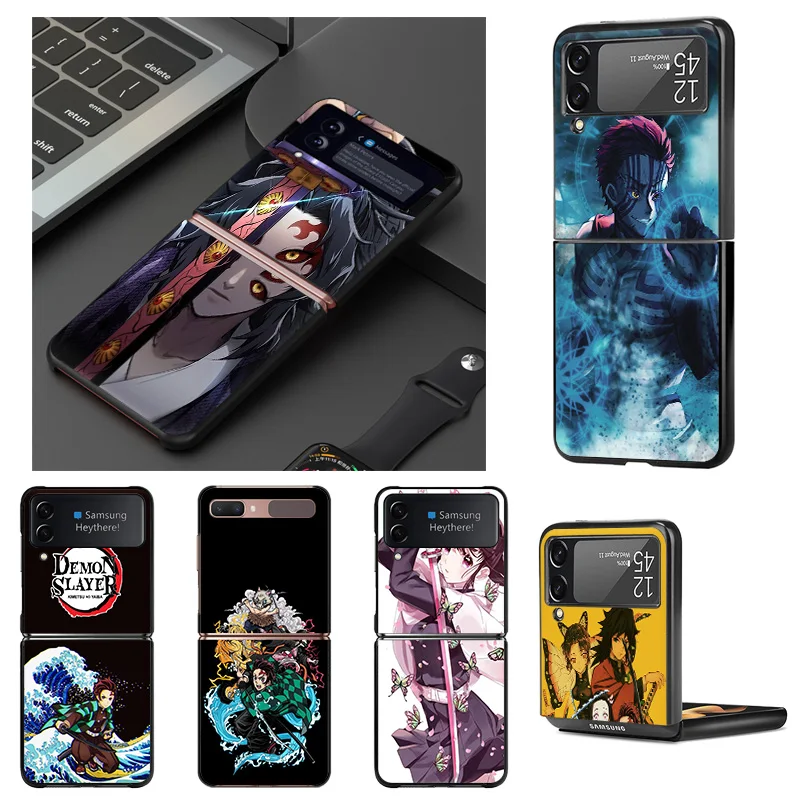 Anti-Drop Black Phone Cases For Samsung Z Flip 4 3 5G Galaxy ZFlip4 ZFlip3 High Quality Demon Slayer Kimetsu No Yaiba Hard Cover
Anti-Drop Black Phone Cases For Samsung Z Flip 4 3 5G Galaxy ZFlip4 ZFlip3 High Quality Demon Slayer Kimetsu No Yaiba Hard Cover