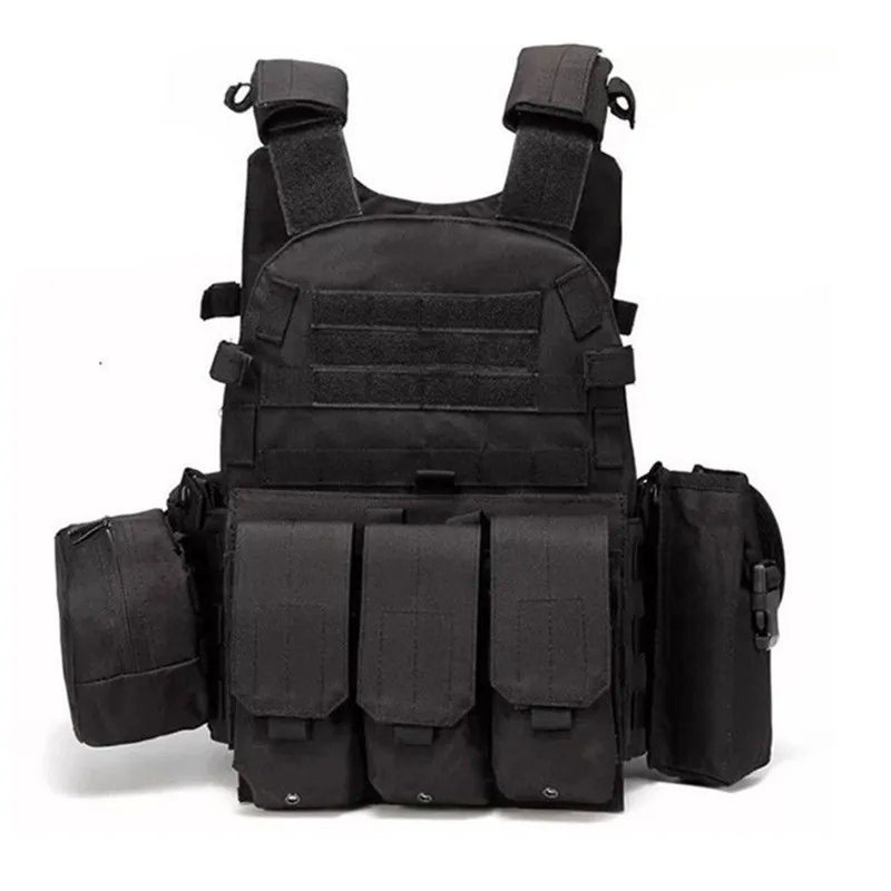 6094 combination vest vest vest outdoor tactical multifunctional MOLLE expansion convenient military training CS exercise suit
6094 combination vest vest vest outdoor tactical multifunctional MOLLE expansion convenient military training CS exercise suit