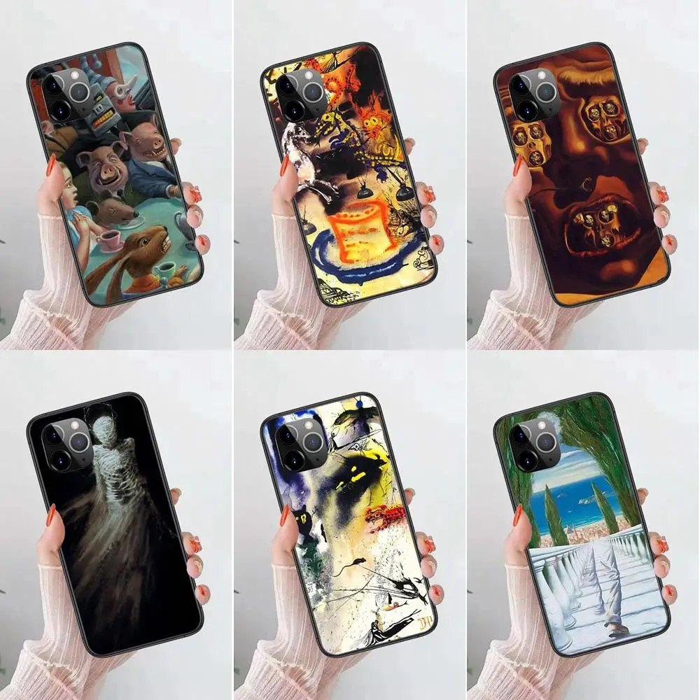 Soft Mobile Phone Cover Skin Mad Tea Party Salvador Dali For iPhone 13 12 11 Pro Max 6 X 8 6S 7 Plus XS XR Mini 5S SE 7P 6P
Soft Mobile Phone Cover Skin Mad Tea Party Salvador Dali For iPhone 13 12 11 Pro Max 6 X 8 6S 7 Plus XS XR Mini 5S SE 7P 6P