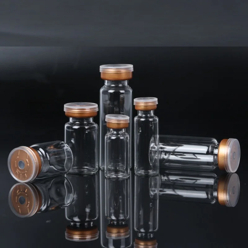 (100pcs) 2ml 5ml Vials with Rubber Stopper Flip Off Caps or Al Caps Glass Bottles
(100pcs) 2ml 5ml Vials with Rubber Stopper Flip Off Caps or Al Caps Glass Bottles