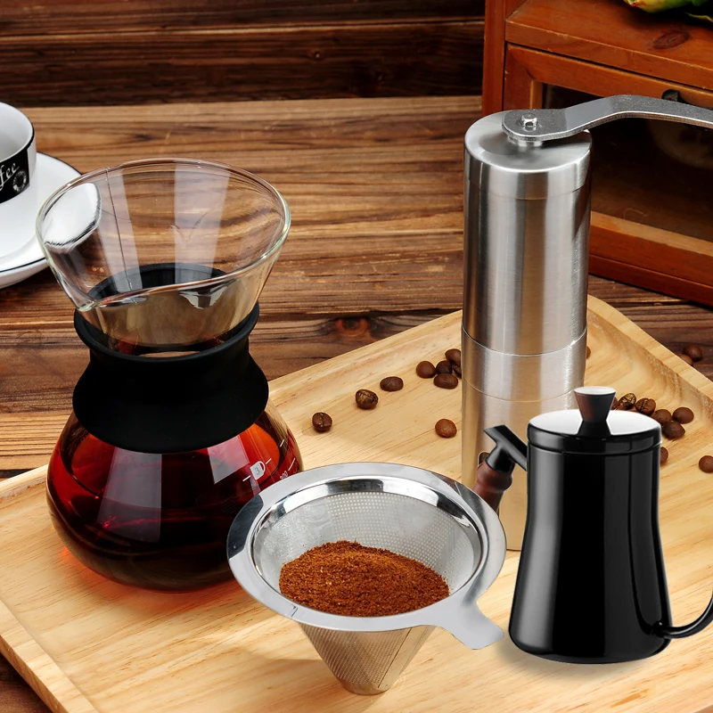 400 мл V60 кофейный сервиз, стеклянный кофейник, кофейник, варочная панель, безопасный кофейник для выпечки кофе, кухонный инструмент 
400 мл V60 кофейный сервиз, стеклянный кофейник, кофейник, варочная панель, безопасный кофейник для выпечки кофе, кухонный инструмент