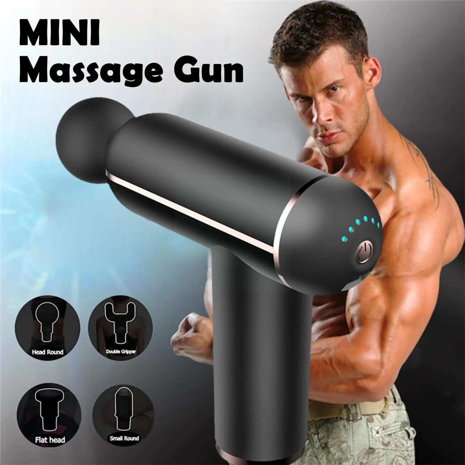 MINI Massage Gun Deep Tissue Muscle Relaxation Fitness For Body Neck Back Electric Percussion Massager W9Z3
MINI Massage Gun Deep Tissue Muscle Relaxation Fitness For Body Neck Back Electric Percussion Massager W9Z3