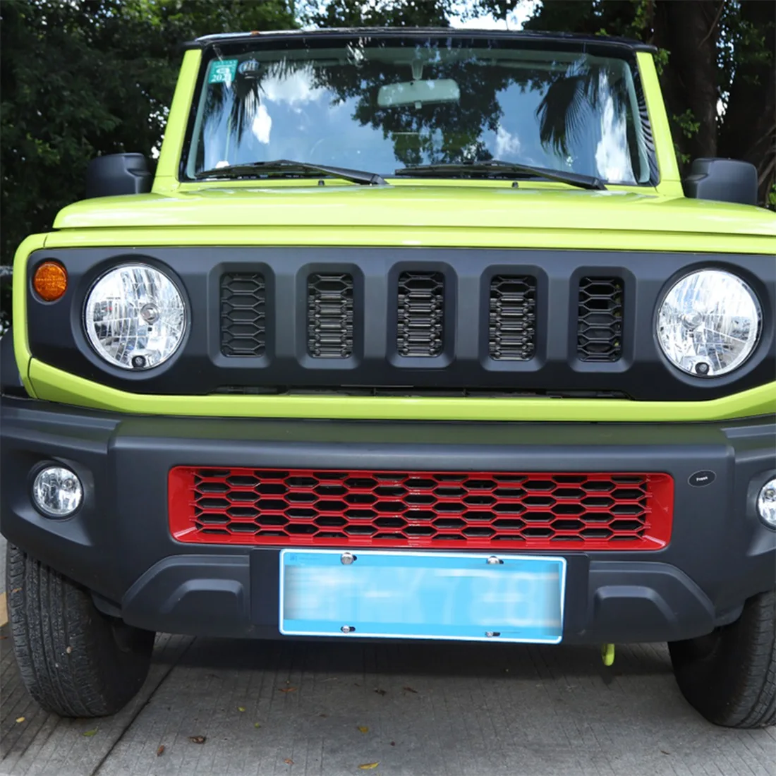 Car Front Bumper Grill Insert Cover Trim Decoration Exterior Accessories for Suzuki Jimny 2019-2022 , ABS Red
Car Front Bumper Grill Insert Cover Trim Decoration Exterior Accessories for Suzuki Jimny 2019-2022 , ABS Red