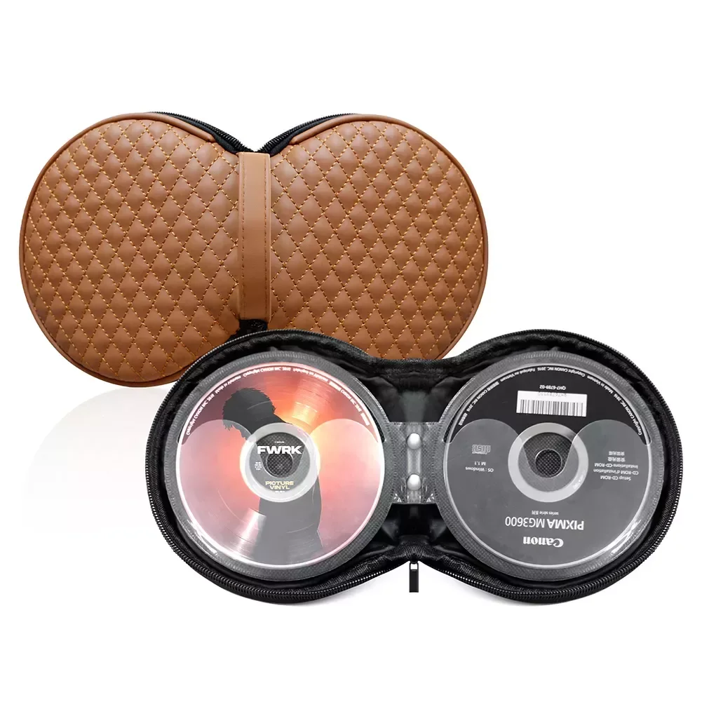 NEW2023 CD DVD Case 20 Capacity Storage Bag Round Holder with Zipper for Home Car CD Box Bag
NEW2023 CD DVD Case 20 Capacity Storage Bag Round Holder with Zipper for Home Car CD Box Bag