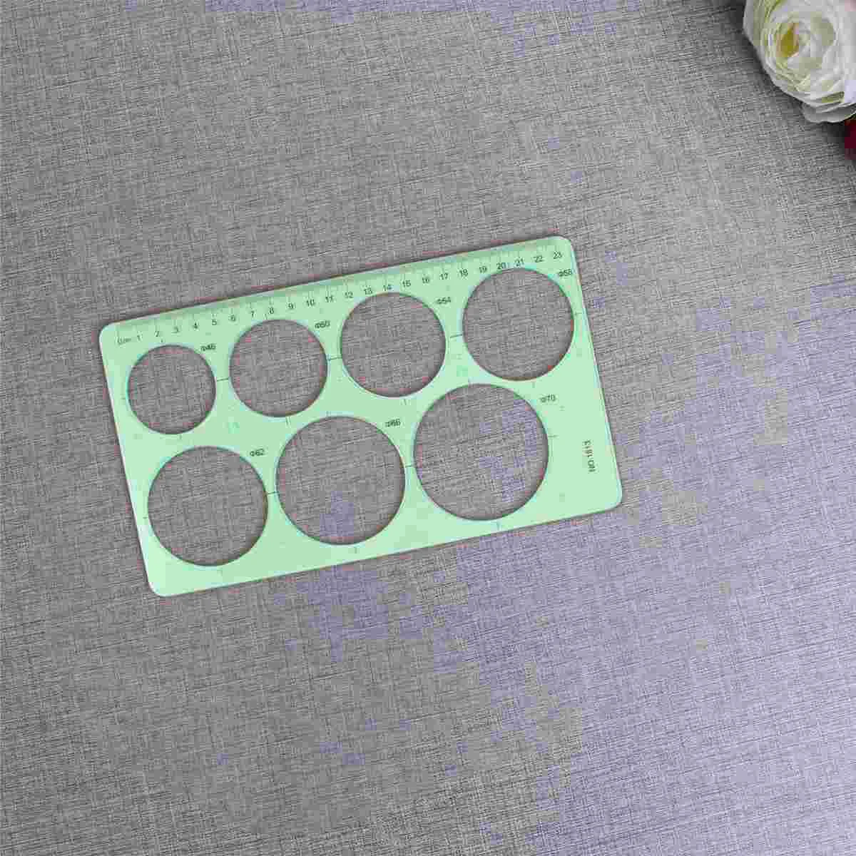 3 Pieces Circle Template, Circle and Oval Templates, Drawing Templates Rulers Tool Set for Studying Designing and Building, (
3 Pieces Circle Template, Circle and Oval Templates, Drawing Templates Rulers Tool Set for Studying Designing and Building, (