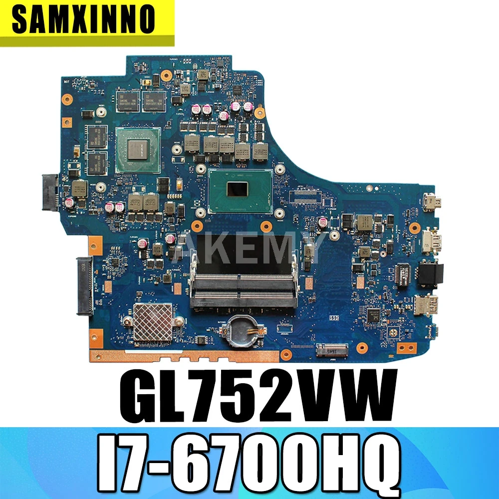 Оригинальная Фотографическая материнская плата GL752VW для ноутбука, модель FX71PRO, модель ZX70V, GL752VL, GL752V, системная плата для ноутбука с фонариком...
Оригинальная Фотографическая материнская плата GL752VW для ноутбука, модель FX71PRO, модель ZX70V, GL752VL, GL752V, системная плата для ноутбука с фонариком...