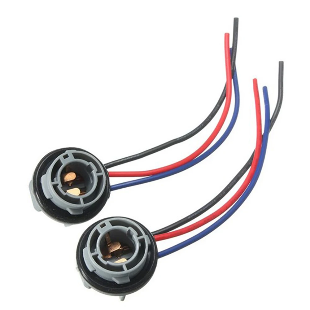 2x1157 Lamp Holder Brake Light Base Connector Socket Base Bracket Plug-and-play For 1157 / Bay 15d Bulb Housing
2x1157 Lamp Holder Brake Light Base Connector Socket Base Bracket Plug-and-play For 1157 / Bay 15d Bulb Housing