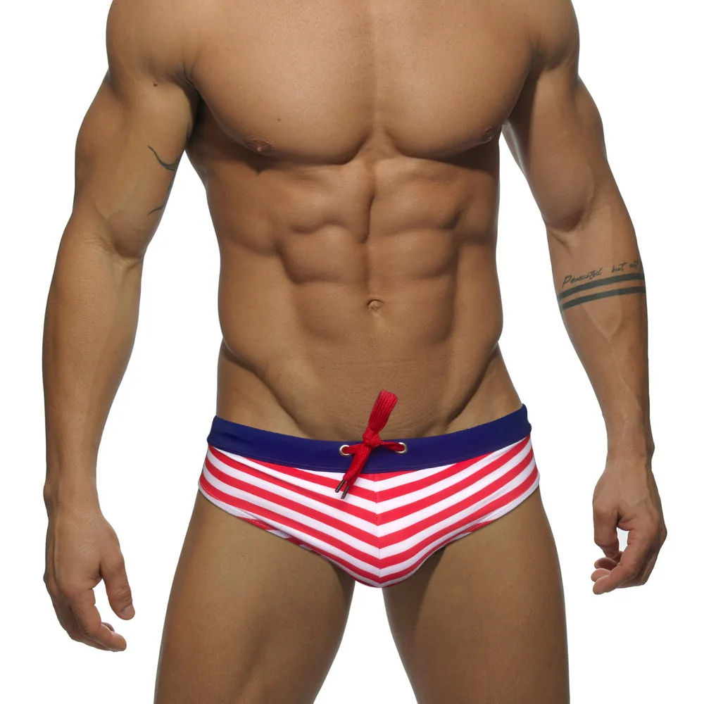 Stripe Print Swimsuit Men Beachwear Man Quick Dry Bathing Suit Male Brave Person Swim Wear Summer Low Waist Swimsuits 2022
Stripe Print Swimsuit Men Beachwear Man Quick Dry Bathing Suit Male Brave Person Swim Wear Summer Low Waist Swimsuits 2022
