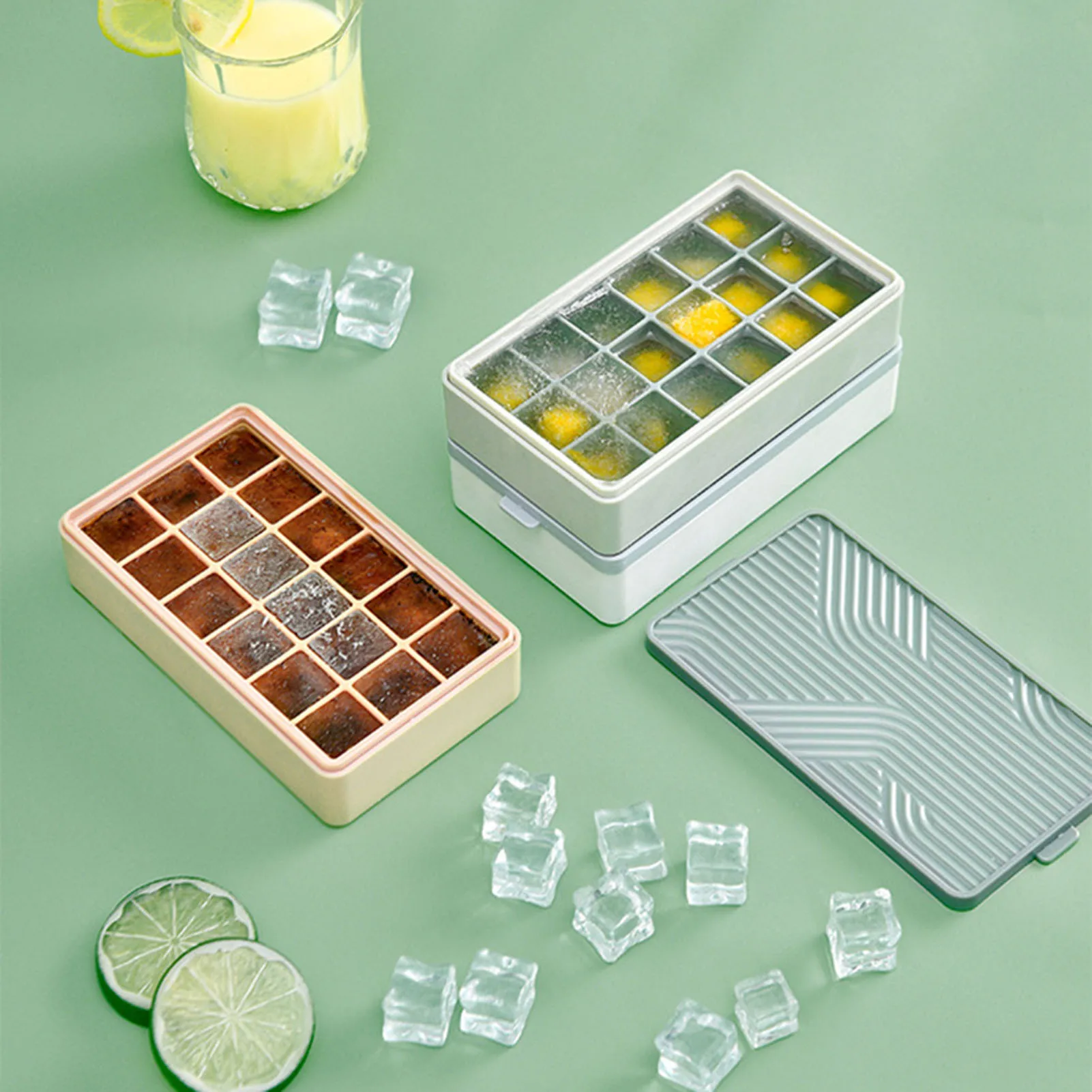 Square Silicone Ice Tray with Lid Multipurpose DIY Ice Making Stencils Food Complementary Stencils Cocktail Ice Maker Hot
Square Silicone Ice Tray with Lid Multipurpose DIY Ice Making Stencils Food Complementary Stencils Cocktail Ice Maker Hot