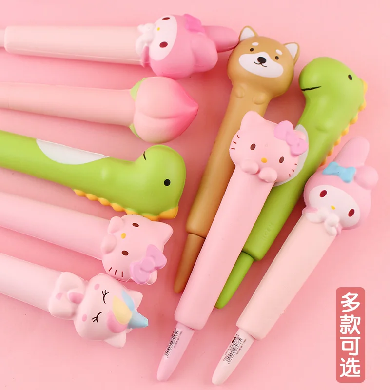 2pcs dinosaur decompression pen cute creative cartoon students use decompression gel pen deep green and light green
2pcs dinosaur decompression pen cute creative cartoon students use decompression gel pen deep green and light green