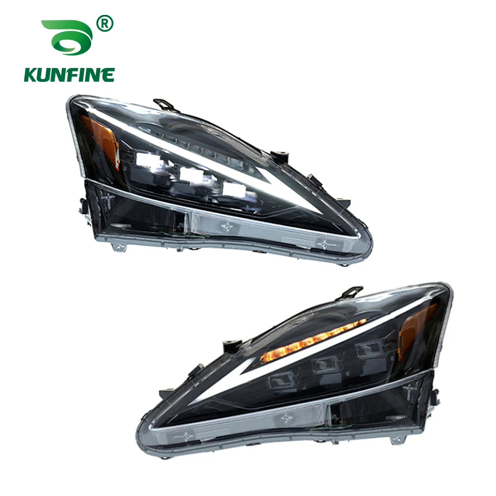 Пара автомобильных фар в сборе для LEXUS IS250 IS300 2006-2012 
Пара автомобильных фар в сборе для LEXUS IS250 IS300 2006-2012