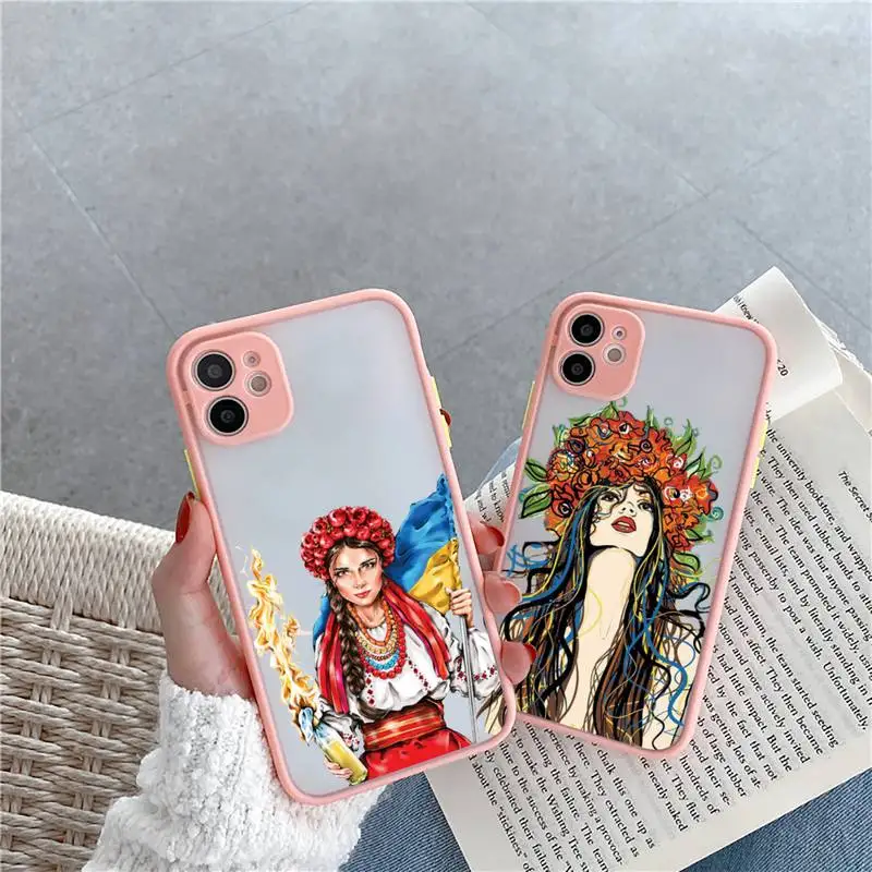 Ukraine girl art pattern Phone Case matte transparent For iphone 14 11 12 13 plus mini x xs xr pro max cover
Ukraine girl art pattern Phone Case matte transparent For iphone 14 11 12 13 plus mini x xs xr pro max cover