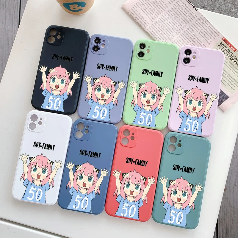 NEW Square Liquid Silicone Phone Case For iPhone 14 11 12 13 Pro Max Mini X XS XR 7 8 Plus Cover Spy X Family Cute Anya Forger
NEW Square Liquid Silicone Phone Case For iPhone 14 11 12 13 Pro Max Mini X XS XR 7 8 Plus Cover Spy X Family Cute Anya Forger