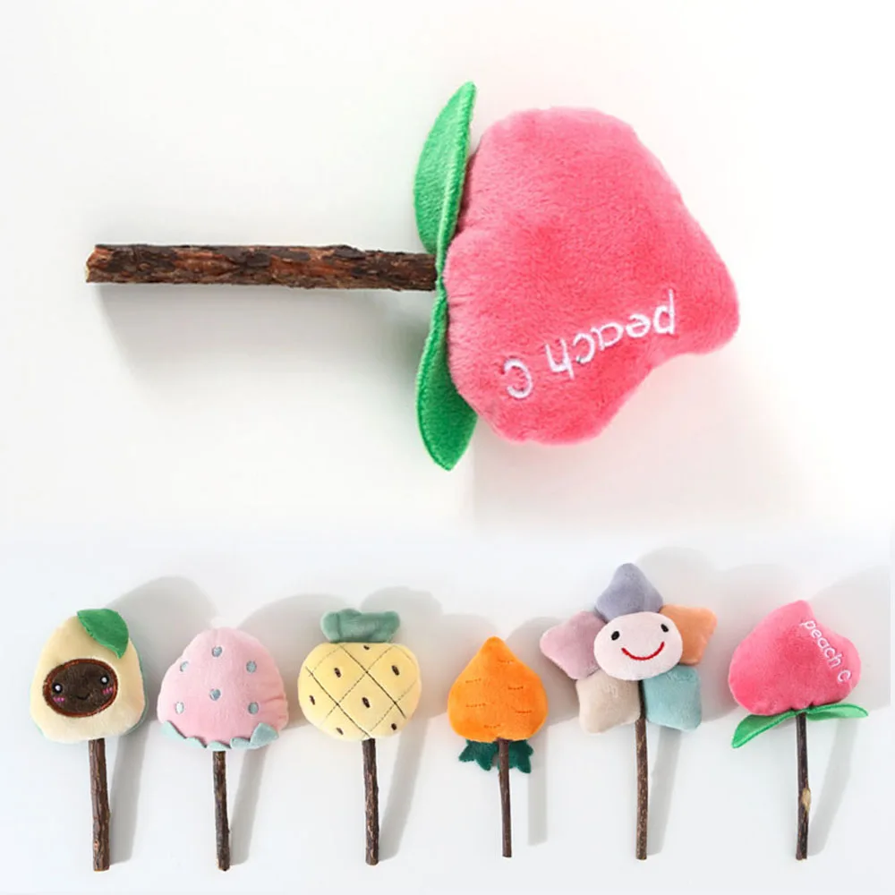 Cat Matatabi Chew Sticks with Plush Fruit Kitten Natural Silvervine Cat Toy Treat Catnip Alternative Teeth Molar Toys for Kitty
Cat Matatabi Chew Sticks with Plush Fruit Kitten Natural Silvervine Cat Toy Treat Catnip Alternative Teeth Molar Toys for Kitty