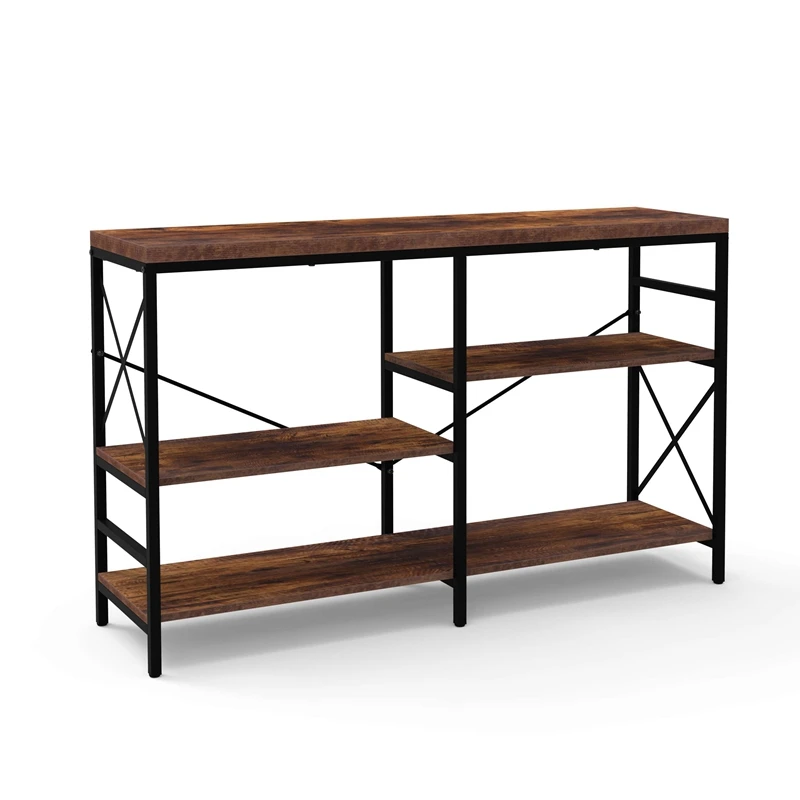 Industrial Sofa Table,Console Table,3-Tier Industrial Rustic Hallway/Entryway Table,Easy Assembly,for Entryway
Industrial Sofa Table,Console Table,3-Tier Industrial Rustic Hallway/Entryway Table,Easy Assembly,for Entryway