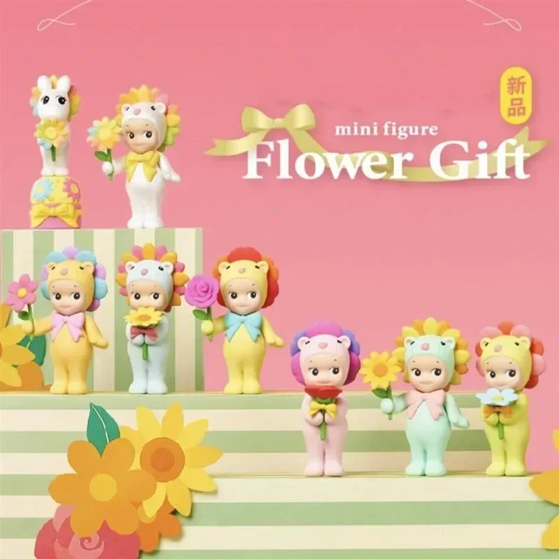 Аниме Sonny Angel Flower Series Детские игрушки Girls Candy House Серия Фигурки Модные