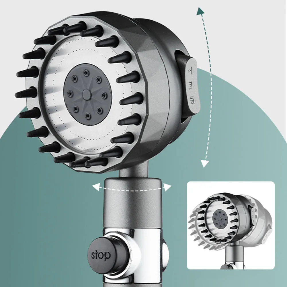 4 In 1 Shower Head 27*8cm High-pressure Massage Shower Three Mode Sprayer Water Saving Shower Head Bathroom Tools Supplies
4 In 1 Shower Head 27*8cm High-pressure Massage Shower Three Mode Sprayer Water Saving Shower Head Bathroom Tools Supplies