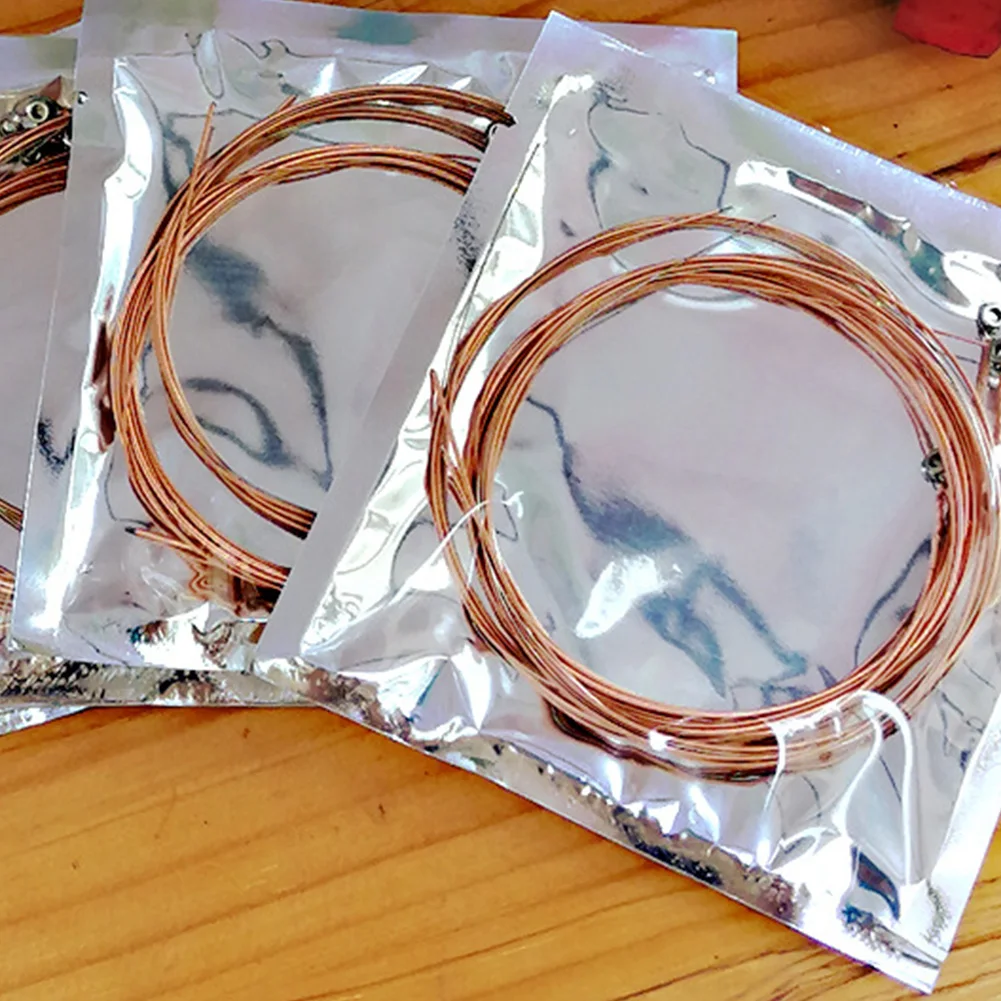 Acoustic Guitar Strings Set Of 6 Copper 011-052in String Hold Tune Sound Guitar Parts Stringed Instrument Accessories
Acoustic Guitar Strings Set Of 6 Copper 011-052in String Hold Tune Sound Guitar Parts Stringed Instrument Accessories