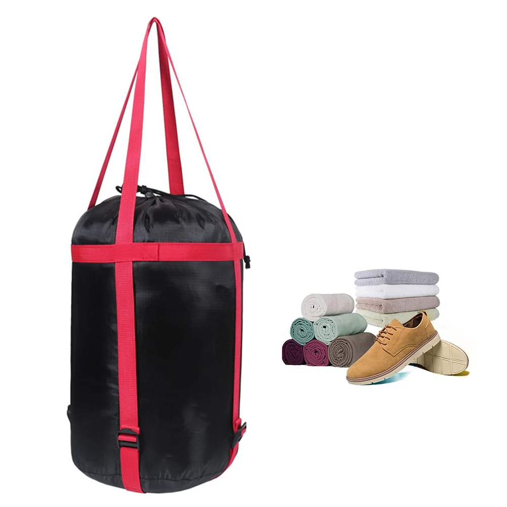 1pc Compression Stuff Sack Storage Bag For Camping Sleeping Bag Portable Webbing Outdoor Waterproof Storage Pocket Holder Bags
1pc Compression Stuff Sack Storage Bag For Camping Sleeping Bag Portable Webbing Outdoor Waterproof Storage Pocket Holder Bags