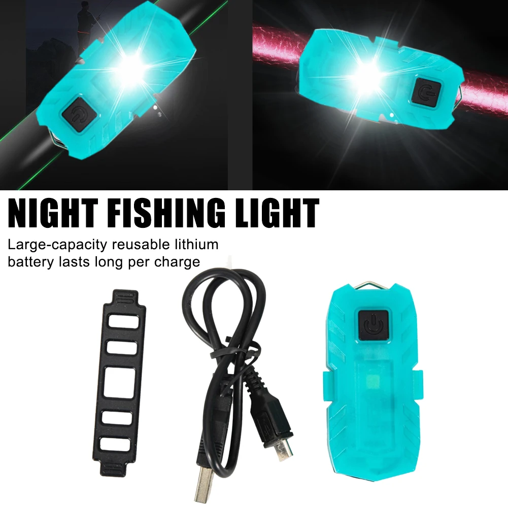 Night Fishing Induction Light Bait Lamp USB Rechargeable Intelligent Sensor Strap on Rod Waterproof Fishing Accessories
Night Fishing Induction Light Bait Lamp USB Rechargeable Intelligent Sensor Strap on Rod Waterproof Fishing Accessories