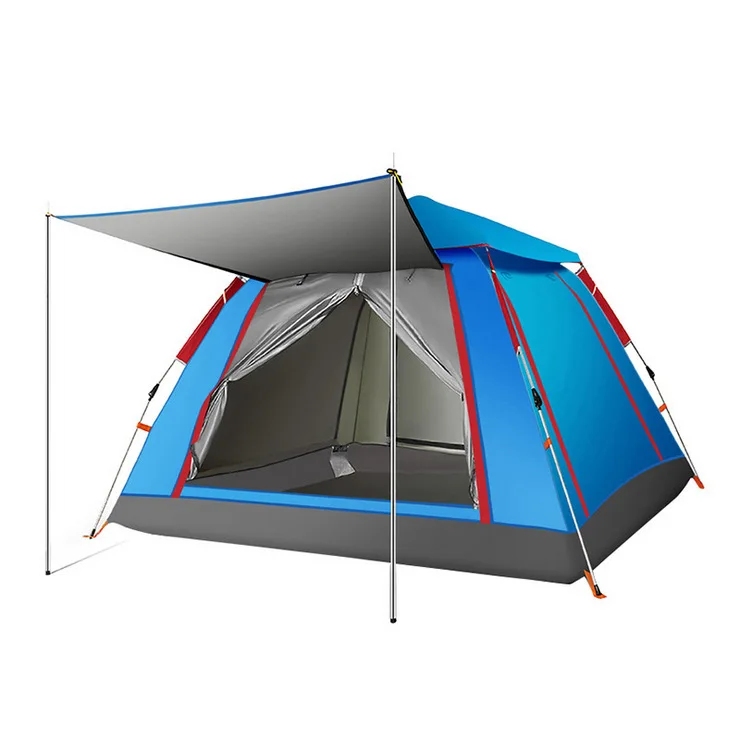 Tent Outdoor 3-4 People Beach Thickened Rain-Proof 2 People Camping Automatic Double Camping Quickly Open Four-Side Tent
Tent Outdoor 3-4 People Beach Thickened Rain-Proof 2 People Camping Automatic Double Camping Quickly Open Four-Side Tent
