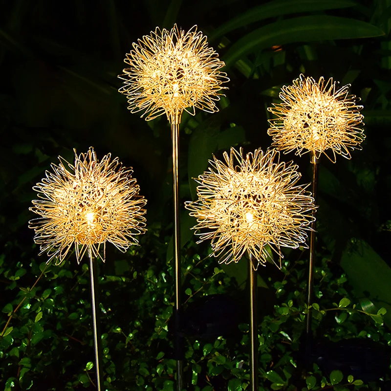 2pcs Led Solar Lamp Dandelion Shape Outdoor Luminous Fairy Lights For Garden Lawn Decoration With 600mAh Rechargeable Battery
2pcs Led Solar Lamp Dandelion Shape Outdoor Luminous Fairy Lights For Garden Lawn Decoration With 600mAh Rechargeable Battery