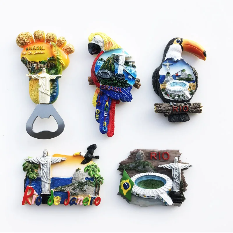 QIQIPP Rio de Janeiro, Brazil bottle opener tourism commemorative decoration craft gift resin refrigerator sticker
QIQIPP Rio de Janeiro, Brazil bottle opener tourism commemorative decoration craft gift resin refrigerator sticker