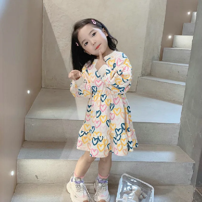 3-7years Old Children Clothing Girls Autumn Dress Long Sleeve Children Casual Dress for Toddler Girl Clothes Brand Kids Clothes
3-7years Old Children Clothing Girls Autumn Dress Long Sleeve Children Casual Dress for Toddler Girl Clothes Brand Kids Clothes
