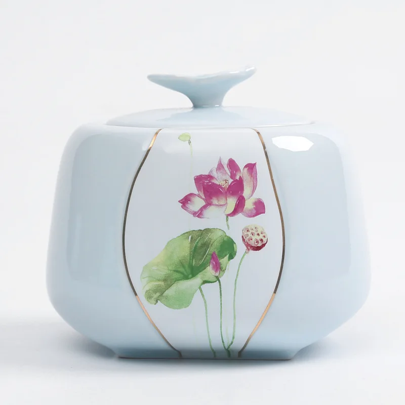 Chinese Style Tea Packaging Decorate Tea Bag Organizer Gift Storage Jar Ceramics Sugar Bowl Kitchen Containers Coffee Container
Chinese Style Tea Packaging Decorate Tea Bag Organizer Gift Storage Jar Ceramics Sugar Bowl Kitchen Containers Coffee Container