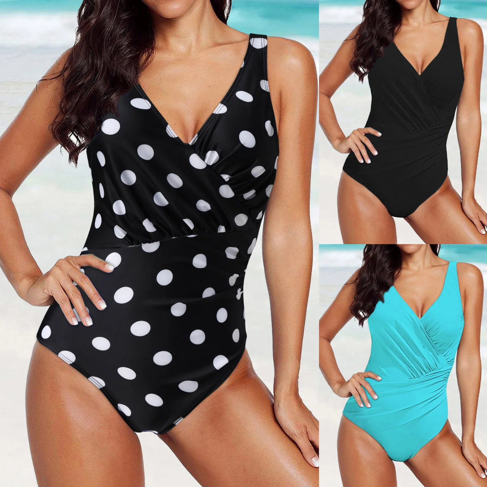 Blue And Black Two Pieces Swimsuits Women Tankini Plus Size Swimwear Breathable Sleeveless Shirt Halter Beach Bathing Suits
Blue And Black Two Pieces Swimsuits Women Tankini Plus Size Swimwear Breathable Sleeveless Shirt Halter Beach Bathing Suits