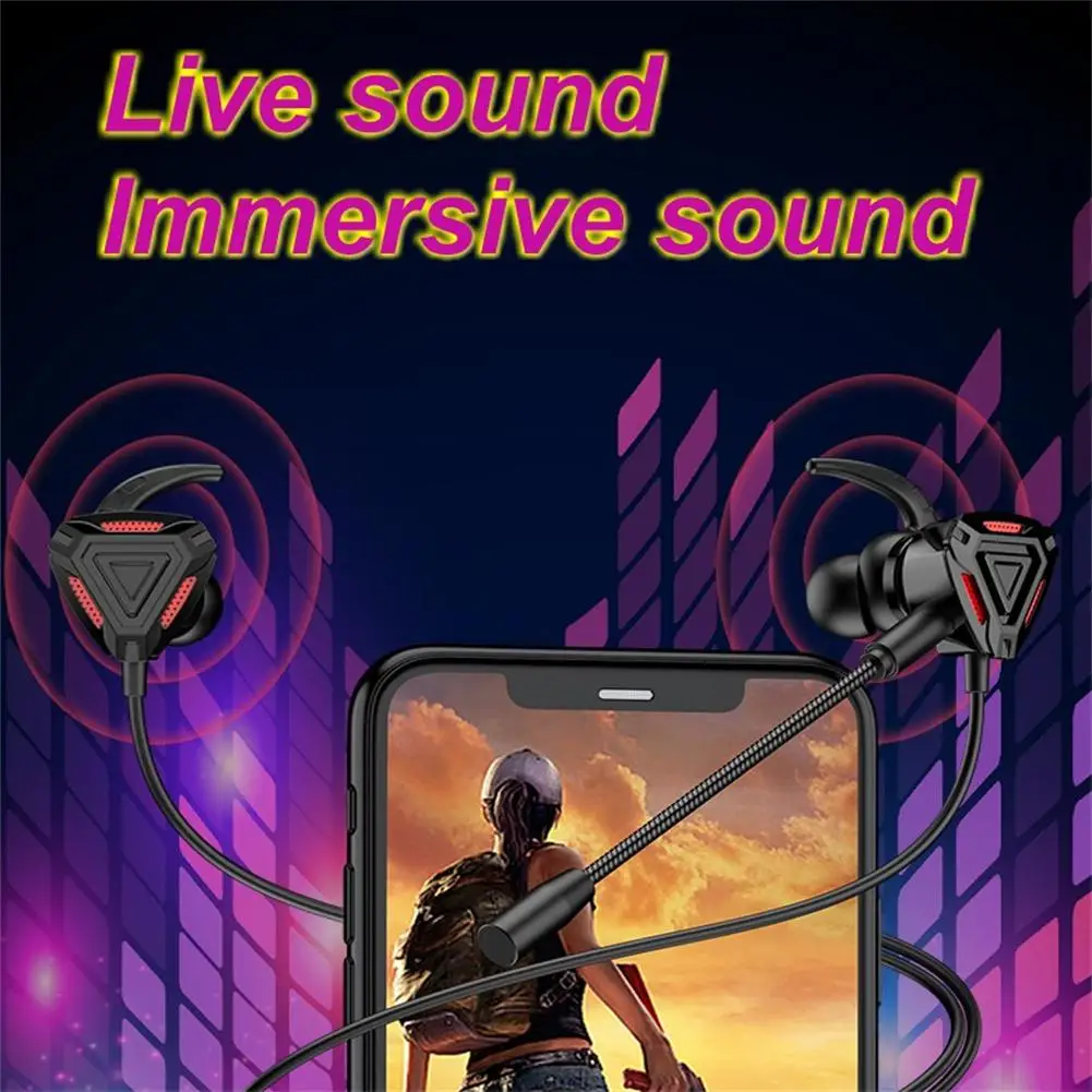 Type-c Gaming Headset Wired Plug-in E-sports Gamer In-ear Earphone With Microphone For Mobile Phone Computer Earpiece Mic Earset
Type-c Gaming Headset Wired Plug-in E-sports Gamer In-ear Earphone With Microphone For Mobile Phone Computer Earpiece Mic Earset