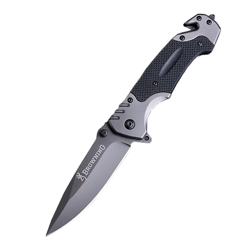 

5CR15 mov Professional Survival Knife Tactical Folding Titan Blade Steel Pocket Knife with Clip Perfect Gift For Outdoor Camping