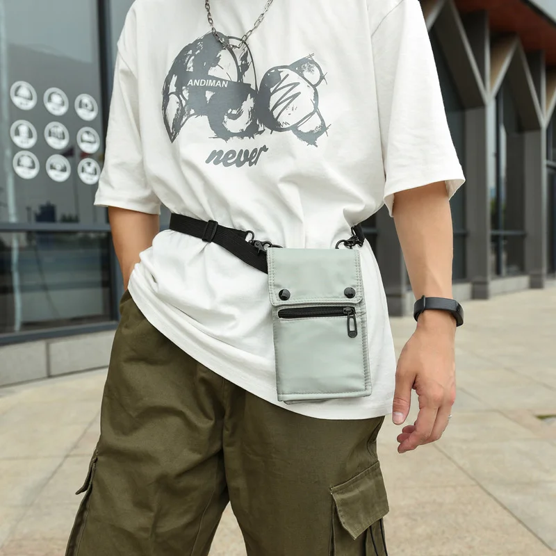 Men's Shoulder Messenger Bag Multi-Purpose Small Waterproof Nylon Waist Male Travel Phone Bag Purse
Men's Shoulder Messenger Bag Multi-Purpose Small Waterproof Nylon Waist Male Travel Phone Bag Purse