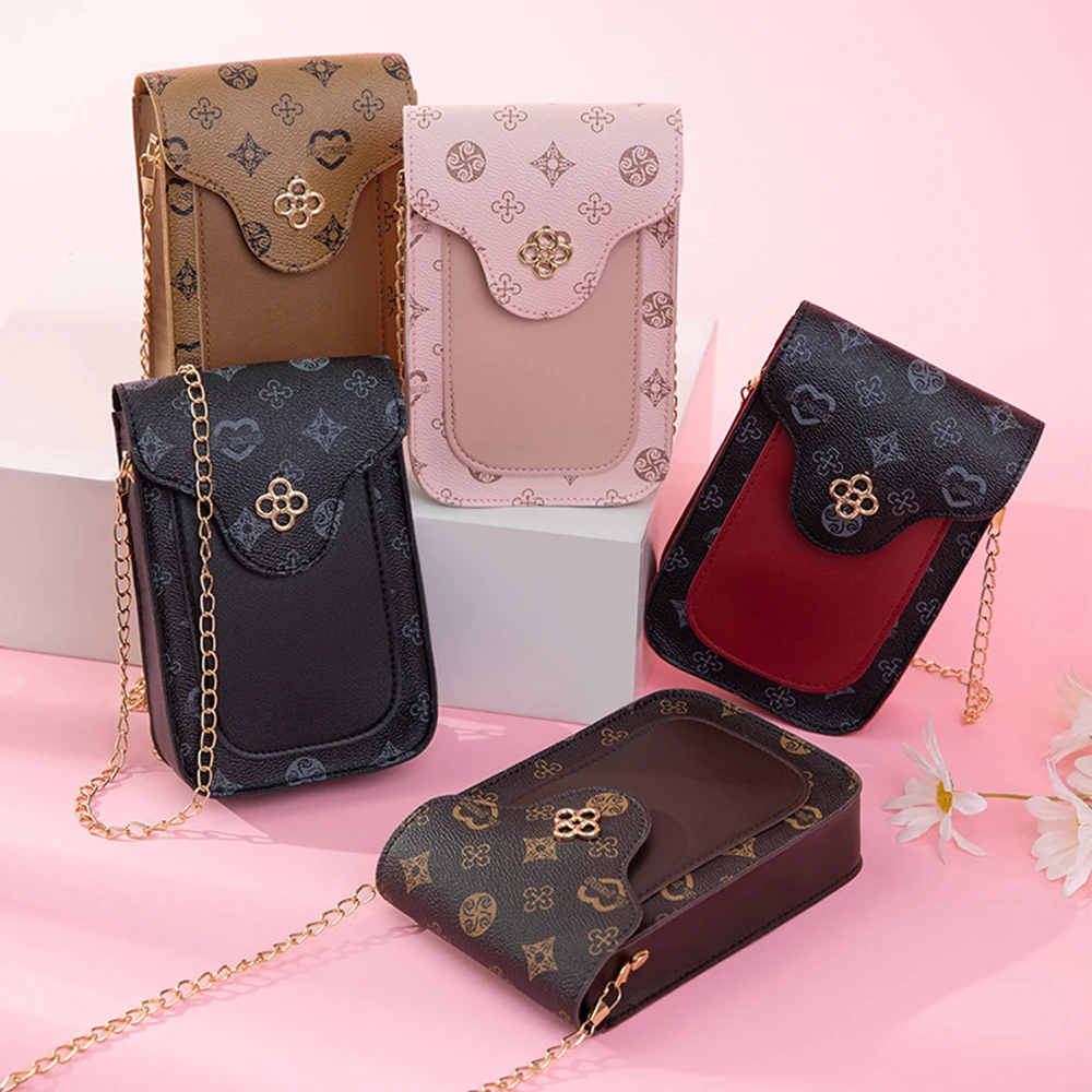 Women's Bag Versatile Fashion Casual Print One Shoulder Crossbody Bag Plum Blossom Phone Bag Key Case Mini Messenger Bag
Women's Bag Versatile Fashion Casual Print One Shoulder Crossbody Bag Plum Blossom Phone Bag Key Case Mini Messenger Bag
