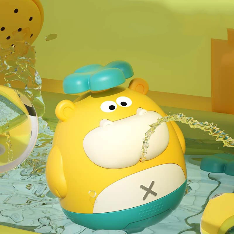 Детские Игрушки для ванны, красочный водный круг, ванная на присоске, спрей для воды, игровой набор для душа, аксессуары для детей, малышей, детей