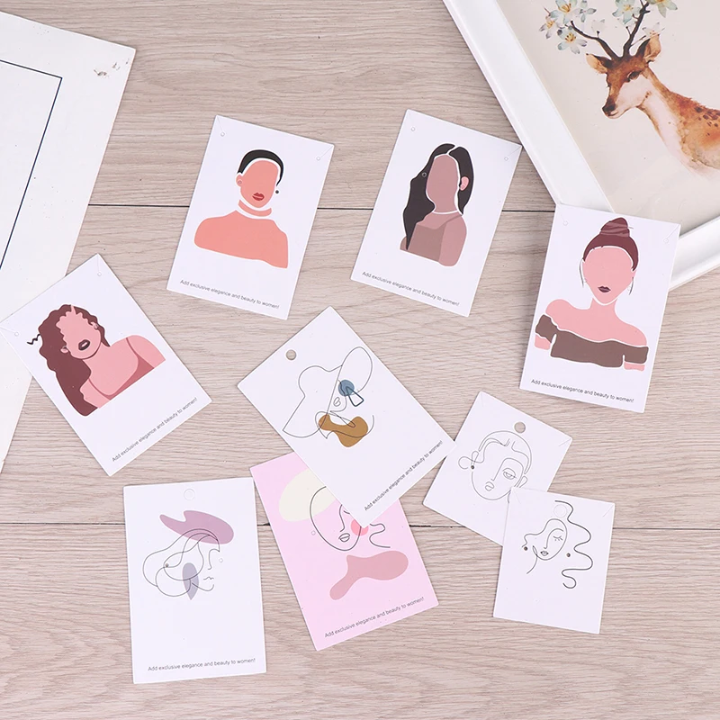6*9cm Classical Beauty Printing Necklace Display Card Hanging Tag Necklace Ear Paper Hanging Paperboard Tag Studs Earrings Cards
6*9cm Classical Beauty Printing Necklace Display Card Hanging Tag Necklace Ear Paper Hanging Paperboard Tag Studs Earrings Cards