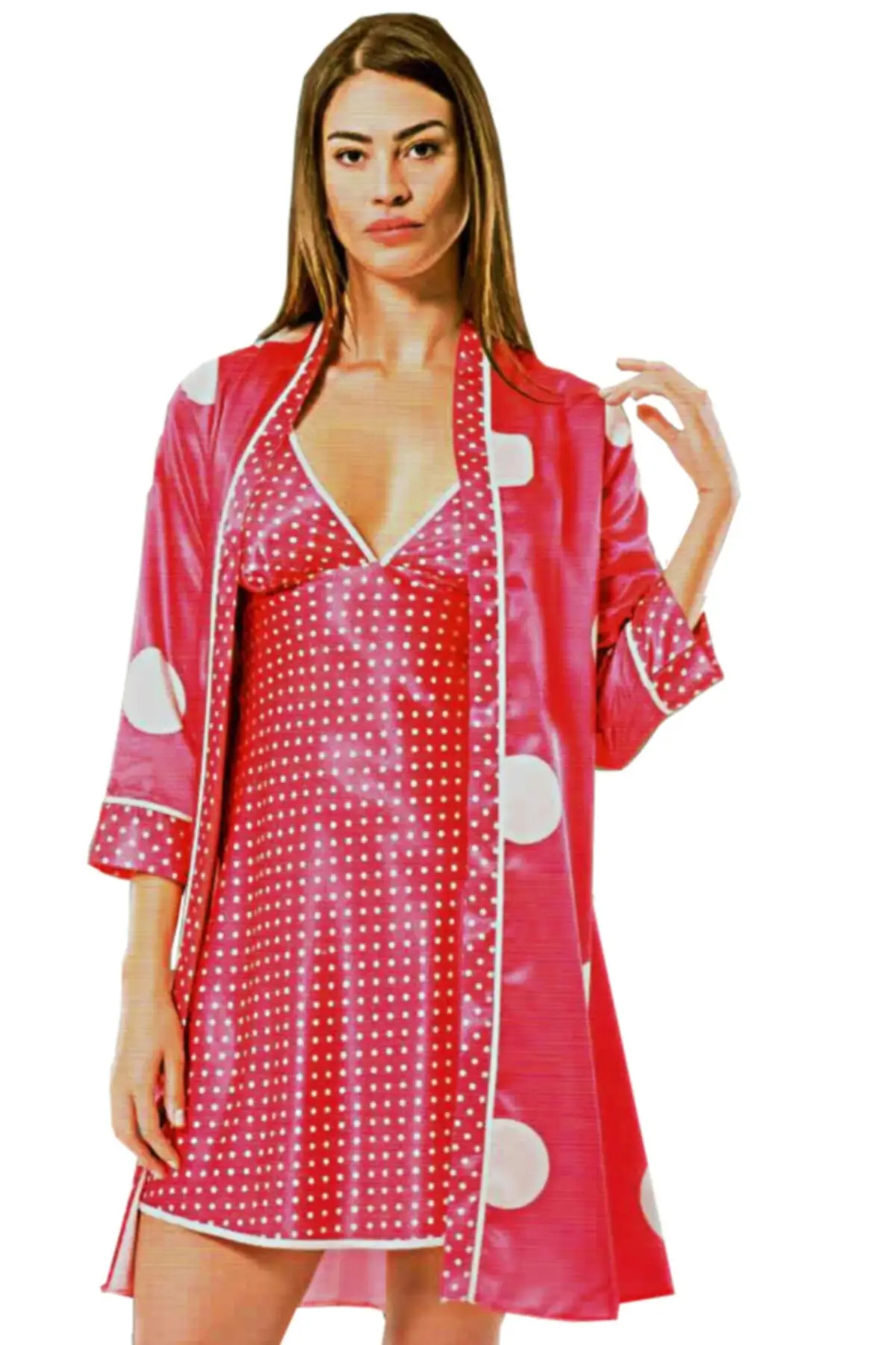 Women's Pajamas 2520 Nightgown Sleep Lounge Pajamas Elastic Waist Nightwear Retro Sleepwear Night Suit Casual Home Clothing
Women's Pajamas 2520 Nightgown Sleep Lounge Pajamas Elastic Waist Nightwear Retro Sleepwear Night Suit Casual Home Clothing