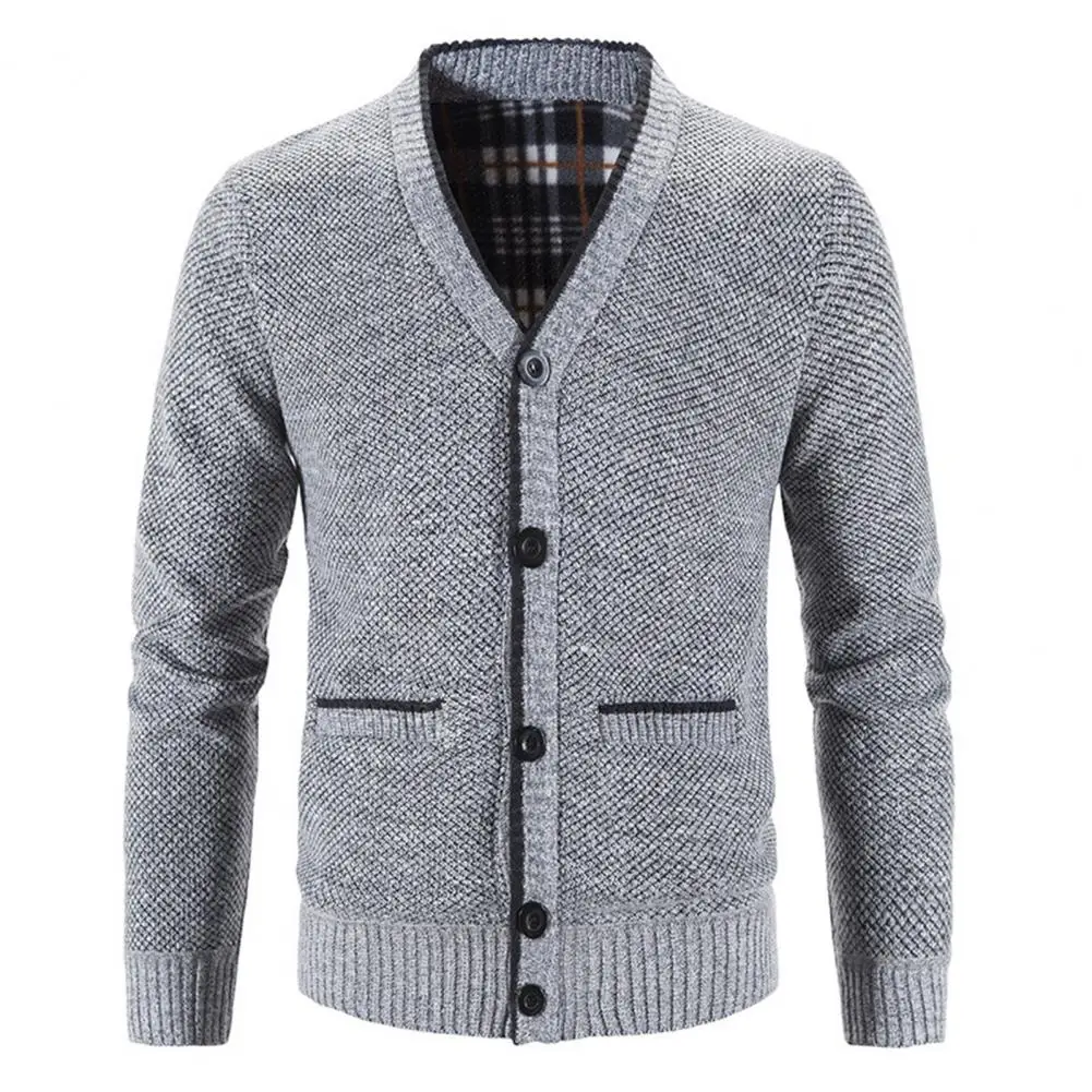 Warm Chic Plush Plaid Lining Autumn Jacket Long Sleeves Winter Jacket Slim Fit for Home
Warm Chic Plush Plaid Lining Autumn Jacket Long Sleeves Winter Jacket Slim Fit for Home