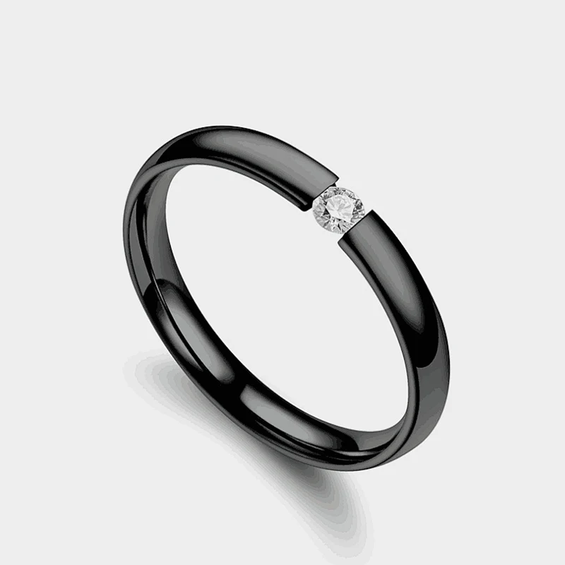 Stainless Steel Ring Zircon Ring Simple Rings for Women Bride Wedding Engagement Anniversary Gift Party Jewelry
Stainless Steel Ring Zircon Ring Simple Rings for Women Bride Wedding Engagement Anniversary Gift Party Jewelry