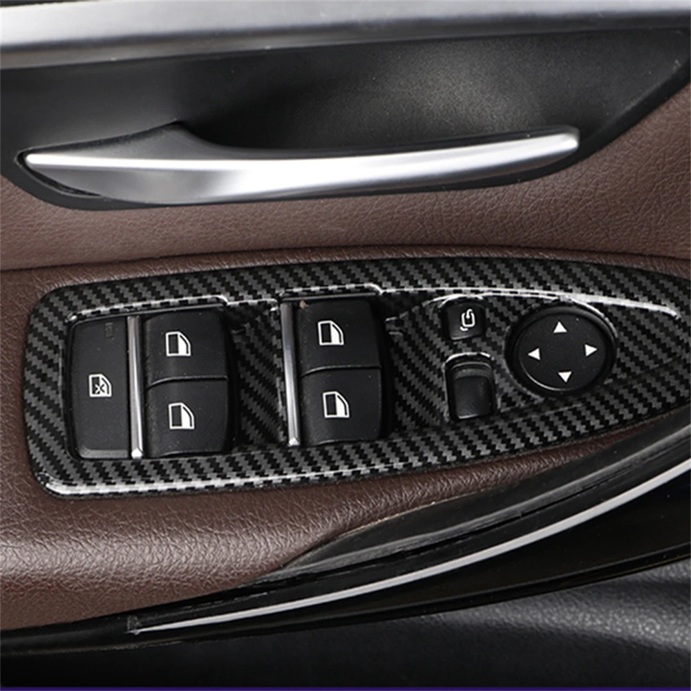For BMW 1 3 4 Series 3GT F20 F30 F31 F32 F34 F36 Window Glass Lift Button Decoration ABS Carbon Fiber Panel Interior Stickers
For BMW 1 3 4 Series 3GT F20 F30 F31 F32 F34 F36 Window Glass Lift Button Decoration ABS Carbon Fiber Panel Interior Stickers